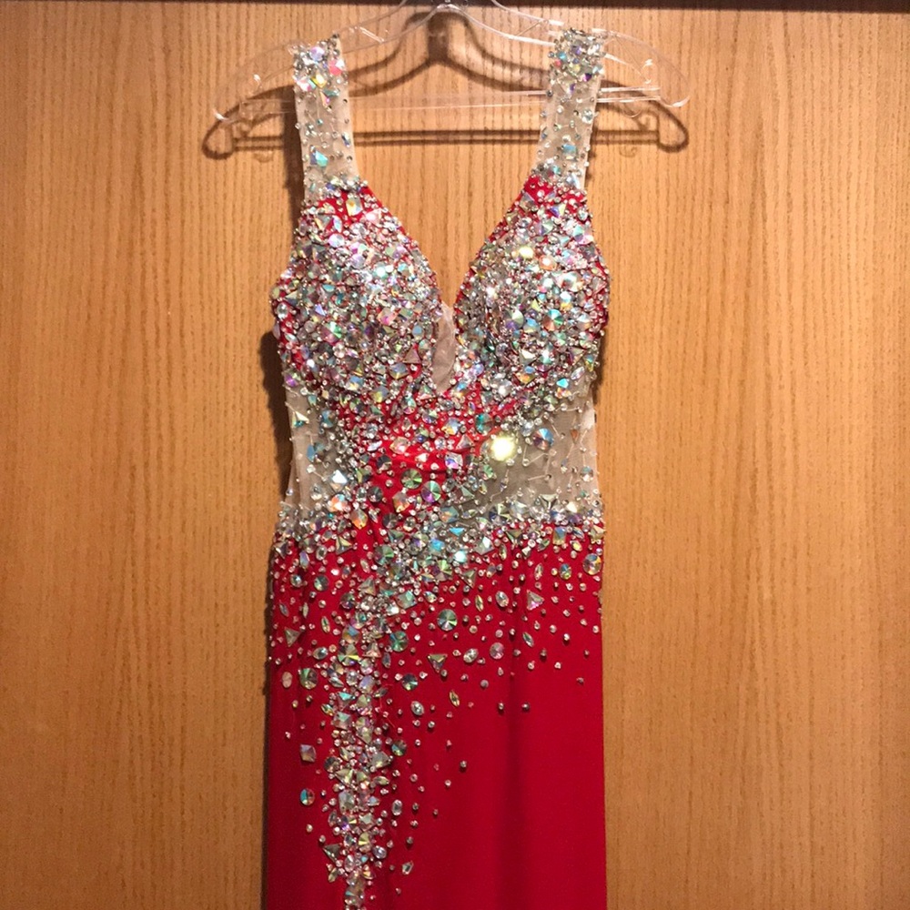 Jovani Red Prom Dress